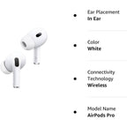 Apple Airpods Pro 2nd Gen MQD83AM/A (Refurbished)
