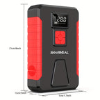 Portable Car Jump Starter with Air Compressor