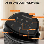 Portable Electric Space Heater with Remote & Thermostat
